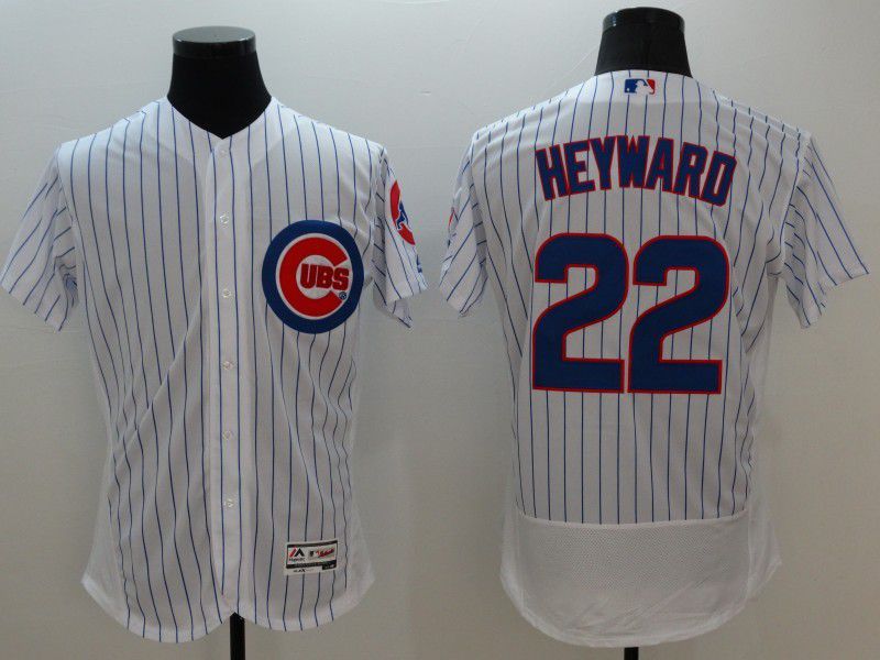 Men Chicago Cubs #22 Heyward White Elite 2021 MLB Jersey